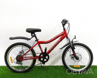 Подростковый велосипед Azimut Alpha 20 дюймов колеса с 7 скоростями предназначен. . фото 1