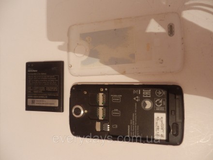 
Смартфон б/у Lenovo S820 Black №6919 на запчасти
- в ремонте был
- экран разбит. . фото 5