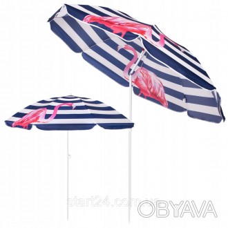 Пляжный зонт от польского бренда Springos защитит от прямых солнечных лучей во в. . фото 1