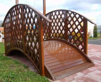 Компания "R-Tcompany" изготавливает декоративные мостики для сада и пруда.
Деко. . фото 4