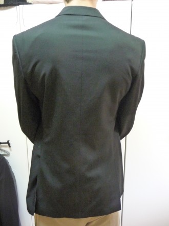 Стильный фирменный пиджак SASCH. . Цвет серый в тоненькую полосочку . Серая атла. . фото 4