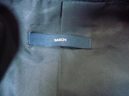 Стильный фирменный пиджак SASCH. . Цвет серый в тоненькую полосочку . Серая атла. . фото 6