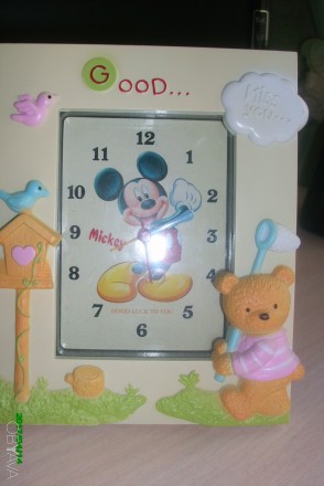 Продам настольные часы для детской комнаты на батарейке. Часы новые, хорошего ка. . фото 4