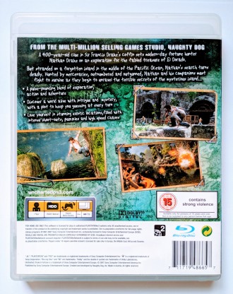 Продам диск для Sony PlayStation 3 - Uncharted Drake's Fortune 

Состояние оче. . фото 4