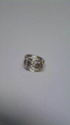 Срібний перстень із золотими пластинками, в арабському стилі, дуже гарний.. . фото 3