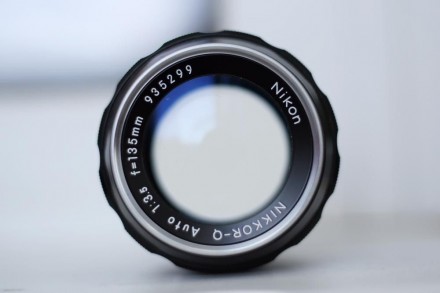 Nikon Nikkor-Q 135 mm f/ 3.5 non-Ai - длиннофокусный объектив с постоянным фокус. . фото 3