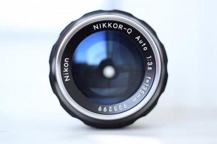 Nikon Nikkor-Q 135 mm f/ 3.5 non-Ai - длиннофокусный объектив с постоянным фокус. . фото 5