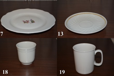 Фото 1 тарелка суповая большая, диаметр 24 см, высота 4,5 см – 10 шт. по 15 грн;. . фото 5