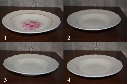 Фото 1 тарелка суповая большая, диаметр 24 см, высота 4,5 см – 10 шт. по 15 грн;. . фото 2