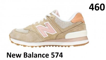 New Balance 574
Beige/Pink
460 - для удобства и быстроты взаимопонимания запом. . фото 2