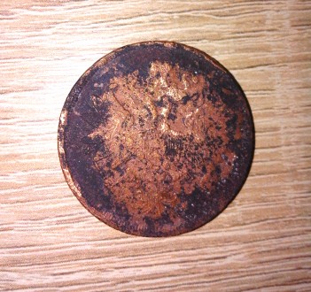Продам монету 2 копейки 1863 г.

Металл: медь
Масса: 10,24 г.
Диаметр: 29 мм. . фото 4