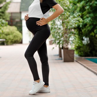 Спортивные лосины для беременных (летние) - отлично подойдут Вам в период береме. . фото 2