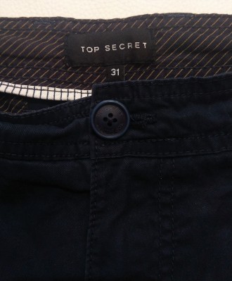 Мужские темно-синие шорты чинос от Top Secret в размере 31.
Состояние нормально. . фото 5