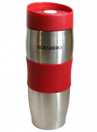 Герметичная термокружка Edenberg EB - 621 выполнена из нержавеющей стали. Двойны. . фото 3