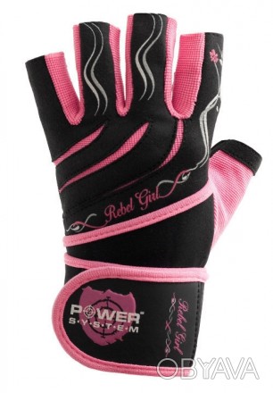 Перчатки для фитнеса и тяжелой атлетики Power System Rebel Girl PS-2720 Pink
Пре. . фото 1