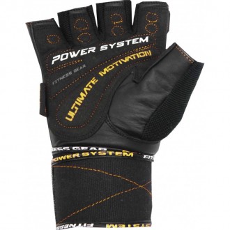 Перчатки для фитнеса и тяжелой атлетики Power System Ultimate Motivation PS-2810. . фото 3