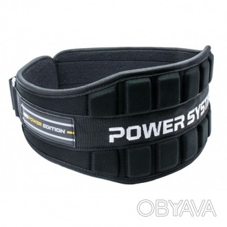 
Пояс неопреновый для тяжелой атлетики Power System Neo Power PS-3230 Black/Yell. . фото 1