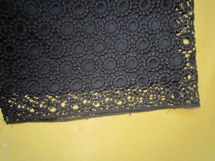 Красивое нарядное платье в узорах, F&F, р.38, Турция. Цвет - черный. Платье на п. . фото 10