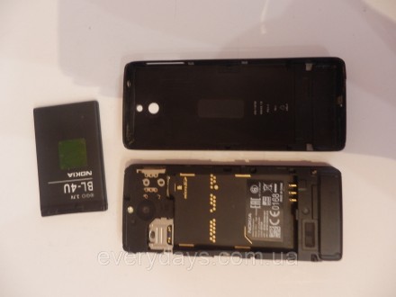 
Смартфон б/у Nokia 515 Black №6394 на запчасти
- в ремонте был 
- экран рабочий. . фото 8