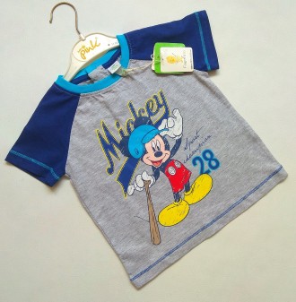 Серо-синий комплект от бренда Disney в размере 12-18 мес (80).
Отличный летний . . фото 3
