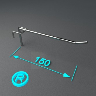 Торговый крючок 150 мм⚠️. Кропивницький. фото 1