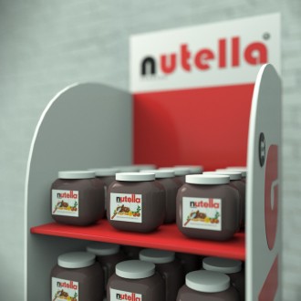 
Стойка торговая
 Стойка торговая NUTELLA от компании-производителя GOLDISPLAY.
. . фото 4