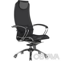 Инновационное офисное кресло SAMURAI S1 BLACK - вершина современной эргономики. . . фото 2