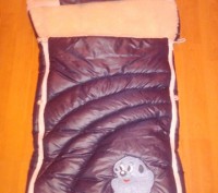 Зимний конверт мешок, овчина.Украинского производства.В наличии разные расцветки. . фото 5
