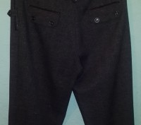 Продам классические брюки серо-коричневого цвета с добавлением нитки с "золотинк. . фото 4