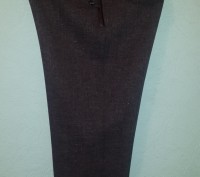 Продам классические брюки серо-коричневого цвета с добавлением нитки с "золотинк. . фото 5