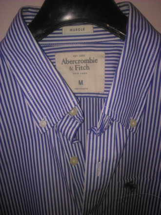 Красивая рубашка Abercrombie & Fitch New York. Классика успешных людей с 1892 го. . фото 2