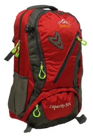 Туристический рюкзак изготовлен из качественного материала - полиэстера с влагоо. . фото 6