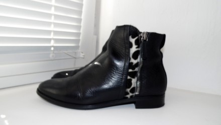 Ботинки Stilemoda, италия
цвет черный
 натуральная кожа + замшевый термоутепли. . фото 4