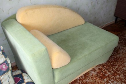 Детский раскладной диван "Нильс". В сложенном состоянии 1,4м Х 0,8м. В разложенн. . фото 3