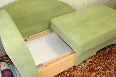 Детский раскладной диван "Нильс". В сложенном состоянии 1,4м Х 0,8м. В разложенн. . фото 6
