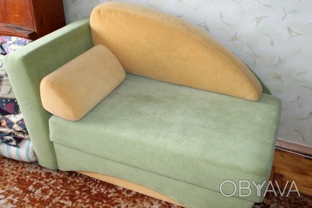 Детский раскладной диван "Нильс". В сложенном состоянии 1,4м Х 0,8м. В разложенн. . фото 1
