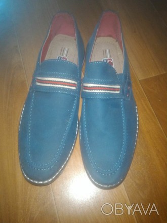 Новые мужские замшевые туфли, Испания. . фото 1