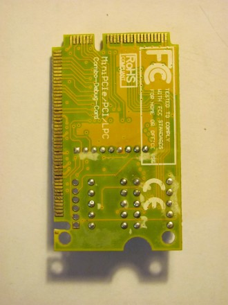 POST карточка с разъемом mini PCI-e для ноутбуков. Основное преимущество: универ. . фото 3