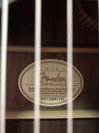 • Производитель: Fender
• Тип инструмента: Электроакустическая Гитара
• Тип стру. . фото 9