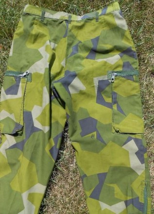 Шведская камуфляжная униформа Fältuniform 90 - вариант M/90F (Fält - пехотная ве. . фото 8