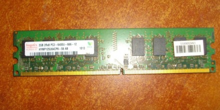 Производитель hynix
Тип памяти DDR2
Объём 2gb (2048mb)
Частота 800Mhz PC2-640. . фото 2