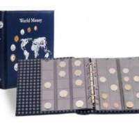 "World Money" - красивый, интересный, качественный альбом для монет, банкнот, ка. . фото 3