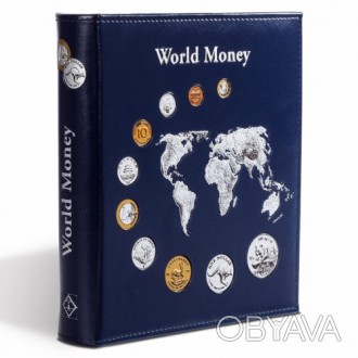 "World Money" - красивый, интересный, качественный альбом для монет, банкнот, ка. . фото 1