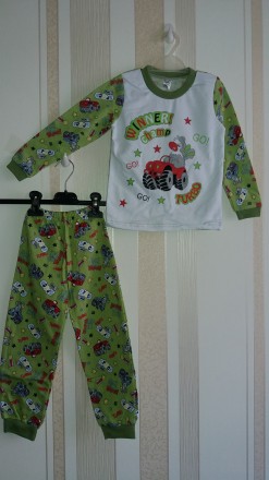 Пижама для мальчиков
Материал:Футер с начесом (состав: х/б-100%,Турция)
Размер. . фото 3