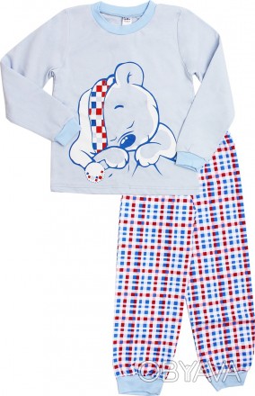 Пижама для мальчиков
Материал:Футер с начесом (состав: х/б-100%,Турция)
Размер. . фото 1