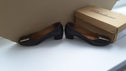 Кожаные чёрные туфли 36 размера известного польского бренда Badura в идеальном с. . фото 8