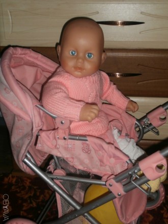 продаю куклу очень красивая -копия 6 месячного ребёнка.длина 64 см.внутри мягкая. . фото 4