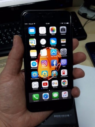 Продам свой любимый телефон Apple Iphone 7+ 128 Gb цвета чёрный глянец. Телефон . . фото 6