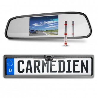 Камера заднего вида фирмы Carmedien 
C зеркалом 

* Зеркало заднего вида с 4,. . фото 2