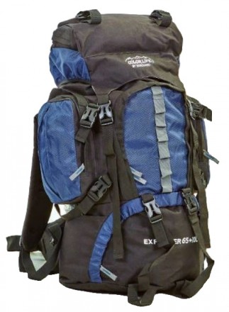 Туристический каркасный рюкзак COLOR LIFE предназначен для продолжительных поход. . фото 2
